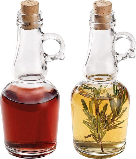 Excellent Houseware Σετ Λαδόξιδο Γυάλινο με Ροή 250ml