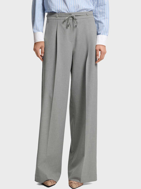 Haminde Dama Tesatura Pantaloni Gri deschis
