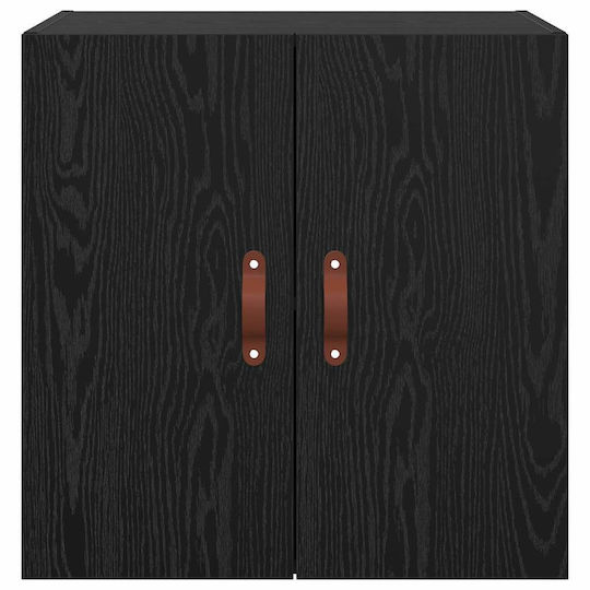 vidaXL Ντουλάπι Μπάνιου 60x31x60cm Μαύρο
