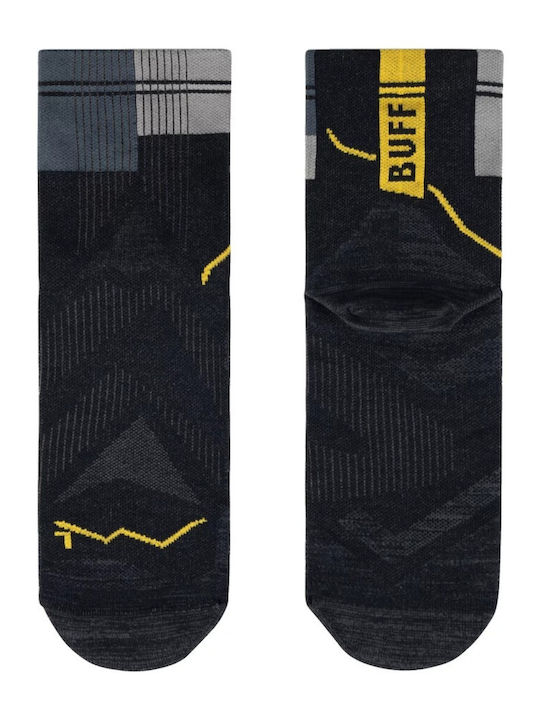 Buff Șosete Running Negre 1 Pereche