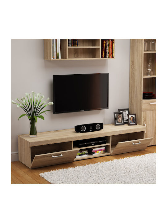 Charlotte Cabinet Wall Mocha 80x30.5x71.8pcs