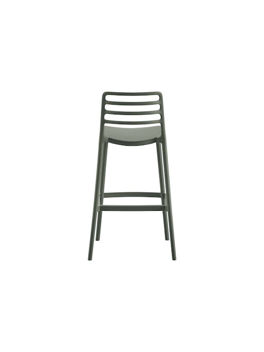 Stool for Bar Outdoor Olive Green