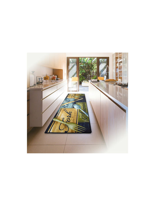 Chios Hellas Marita Kitchen Mat Runner with Anti-slip Underlay Multicolour 57x140εκ.