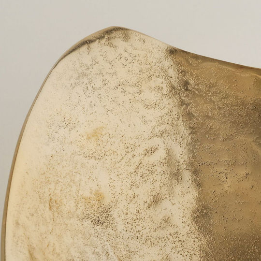 MSA MSA Dekorative Schale Aluminium Gold 42x27x7,5cm