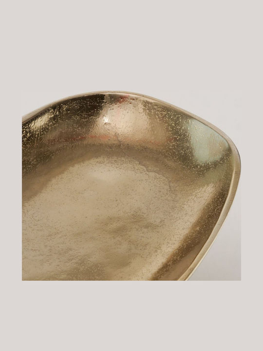 MSA Bol Decorativ Din Aluminiu Auriu 33x19x12.5cm