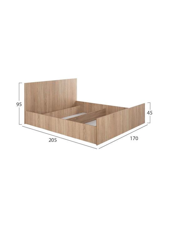 Σετ Κρεβατοκάμαρας Sonama Oak 160x200εκ. 6τμχ