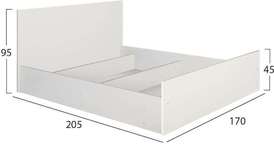Σετ Κρεβατοκάμαρας Λευκή-για 160x200εκ. 6τμχ