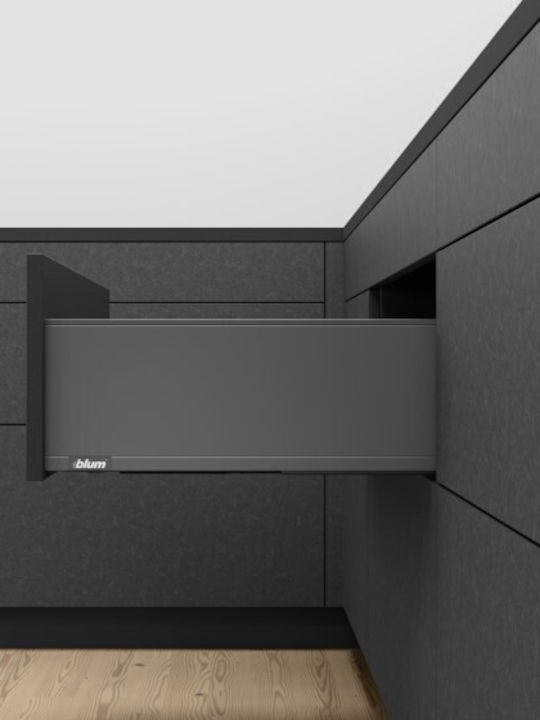 Blum Sertar Rectangular Din Metal Antracit 50x18cm 104-770C500GRI