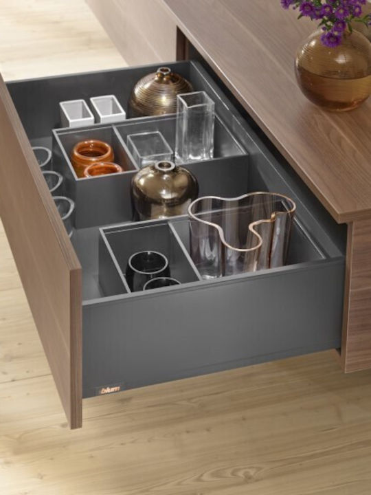 Blum Sertar Rectangular Din Metal Antracit 50x18cm 104-770C500GRI