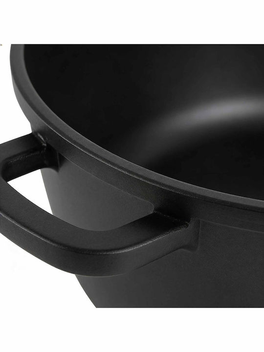 Relaxdays Deep Pot from Cast Aluminum 6L / 18cm