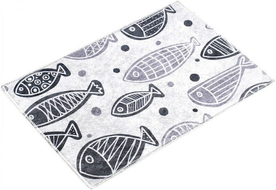 Lenjerii Deosebite Non-Slip Bath Mat Fish Djt 40x60 cm