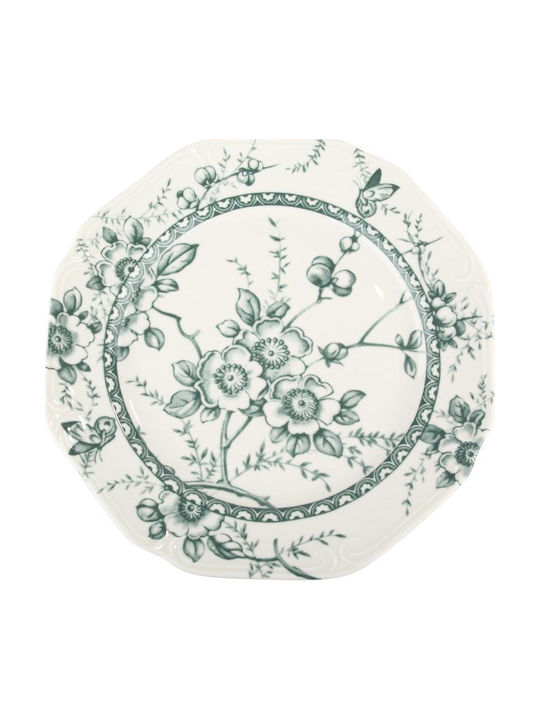 Bormioli Rocco Serving Platter made of Porcelain Green with Diameter 31cm Bormioli Rocco Serving Platter made of Porcelain Green with Diameter 31cm
