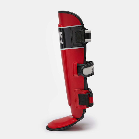 Leone 1947 Adults Red Shin Guards