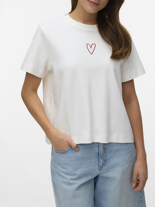 Vero Moda Mette Блуза Снежнобяла