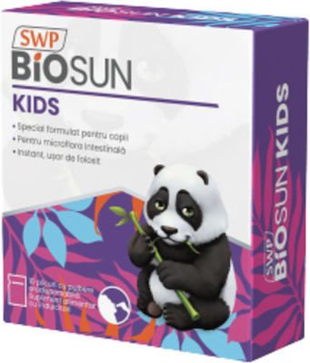Sun Wave Pharma Biosun Kids Supliment Cu Probiotice Pentru Copii 10 Plicuri Aromă De Vanilie