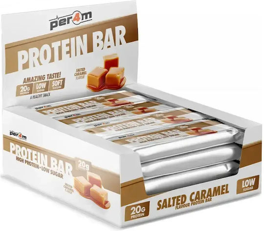 Per4m Μπάρα Πρωτεΐνης με Γεύση Salted Caramel 20gr
