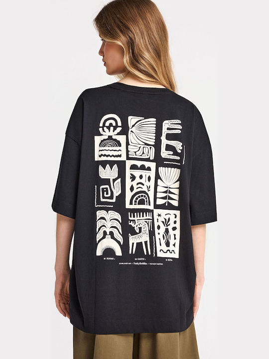 Funky Buddha T-Shirt Черно