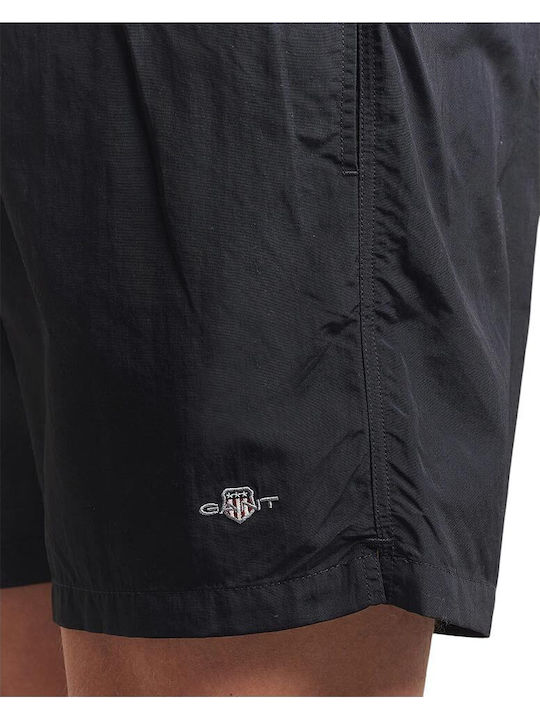 Costum de Baie Bărbați Pantaloni Scurți Negri