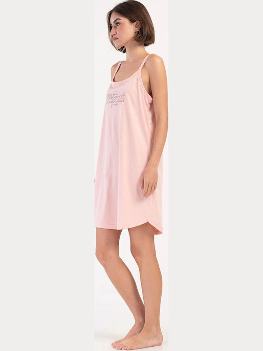 Vienetta Secret Summer Women's Nightgown Salmon