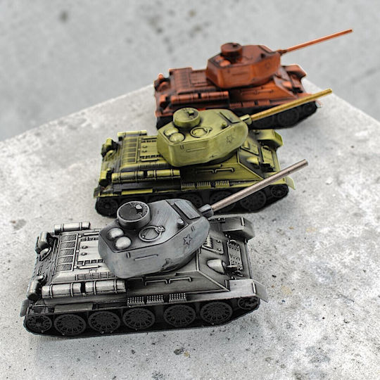 Retro Decorative Copper Tank 13cm 12dis11