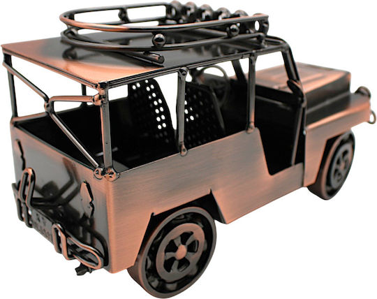 Metal Decorative Miniature Vintage Jeep 23.5cm 12dis03