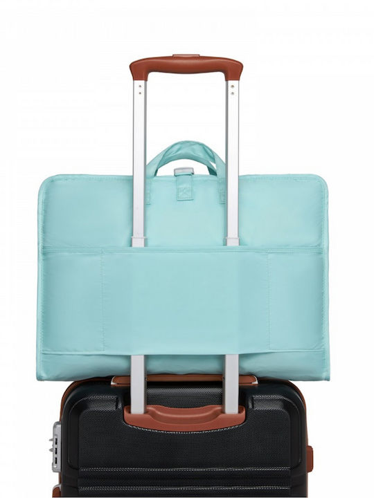 Miss Lulu Travel Suitcases Blue with 4 Wheels