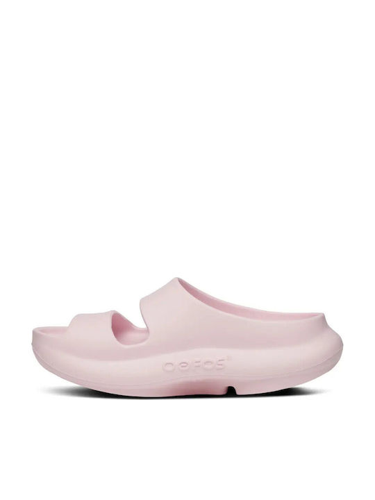 Oofos Flip Flops Pink