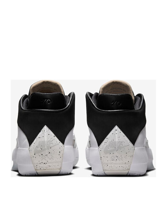 Air  40 The Classic Niedrige Basketballschuhe Weiß / Schwarz / Vast Grau