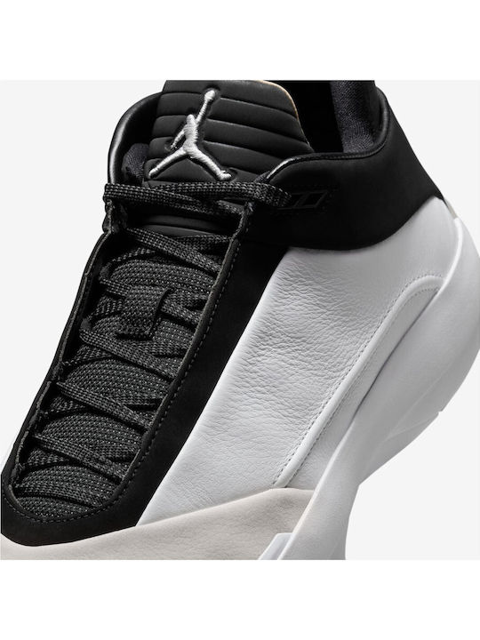 Air  40 The Classic Niedrige Basketballschuhe Weiß / Schwarz / Vast Grau