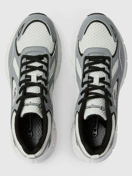 Cut Ανδρικά Sneakers Λευκό - Γκρι