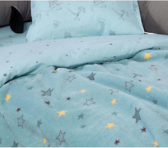 Nef-Nef Homeware Κουβέρτα Αγκαλιάς & Λίκνου Lanselot 75x110εκ.