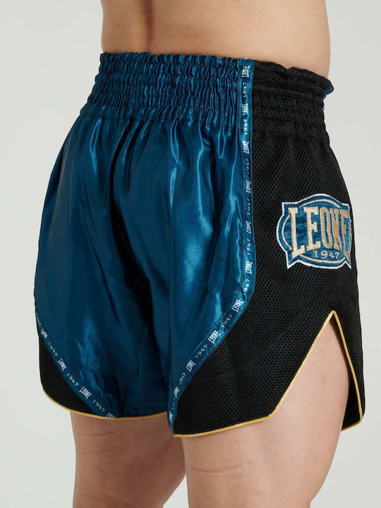 Leone 1947 Herren Boxershorts Kick-Thai Boxen Blau