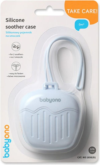 Babyono Husă Suzete din Silicon Albastră
