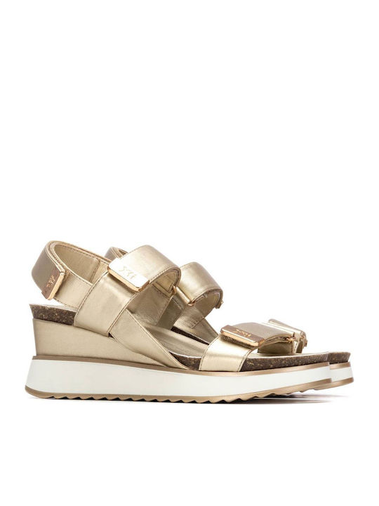 Gold Damen Sandalen