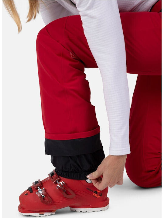 Rossignol RLNWP01_35M Pantaloni De Schi Și Snowboard Pentru Femei Roșii