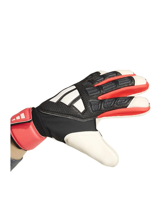 adidas Predator Match Fingersave Γάντια Τερματοφύλακα Παιδικά Μαύρα