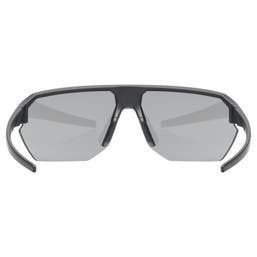 Uvex Cycling Glasses with Black Frame and Mirror Lenses