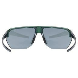 Uvex Cycling Glasses With Gold Frame And Transparent Mirror Lenses