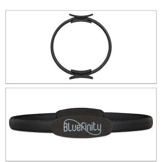 Inele Pilates Bluefinity 37cm Rezistență Exerciții și Tonifiere Husă Transport Negru 10032582
