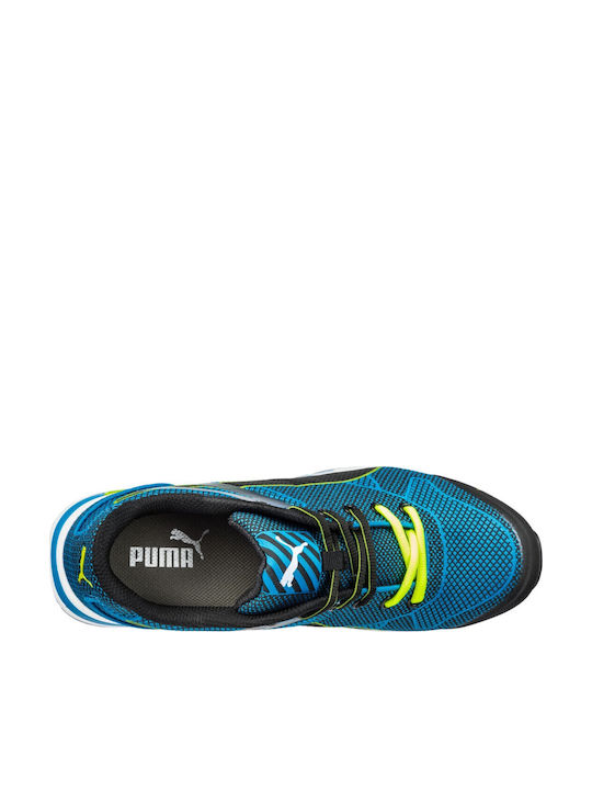 PUMA Blaze Knit Low Work Shoe Blue S1PS with HRO SRC Certification