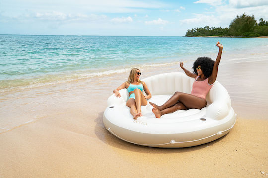 Intex Inflatable Island for 2 People Beige 199x150cm