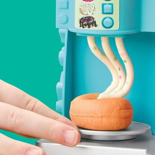 Hasbro Play-Doh Plasticine Donut Drop Shop Game for Age 3 Plus 5 Pieces