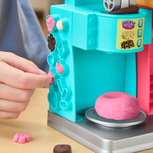 Hasbro Play-Doh Plasticine Donut Drop Shop Game for Age 3 Plus 5 Pieces