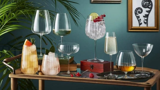 Luigi Bormioli Speakeasies Set Glass Glasses 6 Pieces