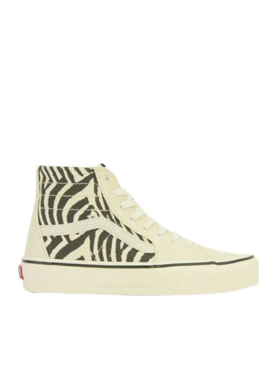Sk8-Hi Tapered Tip Botine Zebra