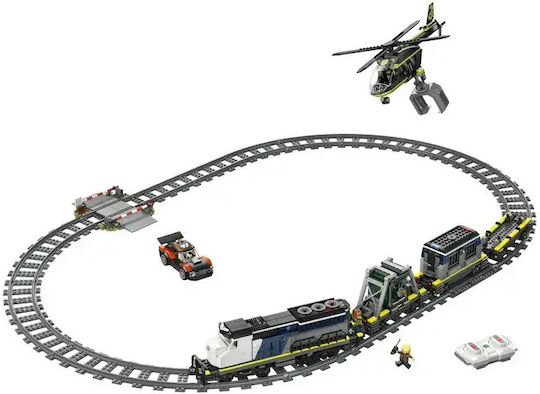 LEGO Building Blocks Police Train Heist for 7+ Years 1313 Pieces