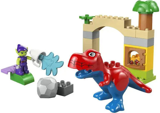 LEGO Duplo Spidey-Rex Динозавър срещу Green Goblin за 2+ години 25 броя