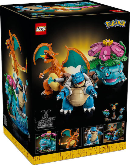 LEGO Pokemon Venusaur Charizard & Blastoise За 18+ Години 6838 Бройки