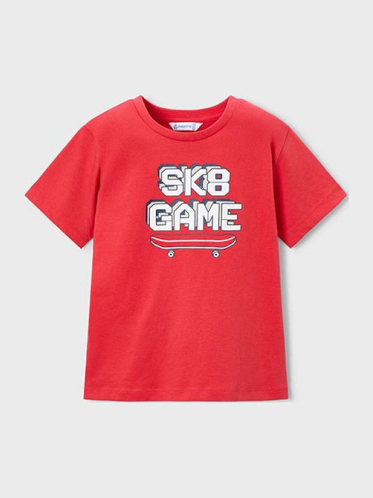 Kids' Set with Shorts Summer 3pcs Red