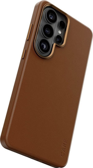 PanzerGlass Care Back Cover Leather Brown Galaxy S26 Ultra Nokia 2.4